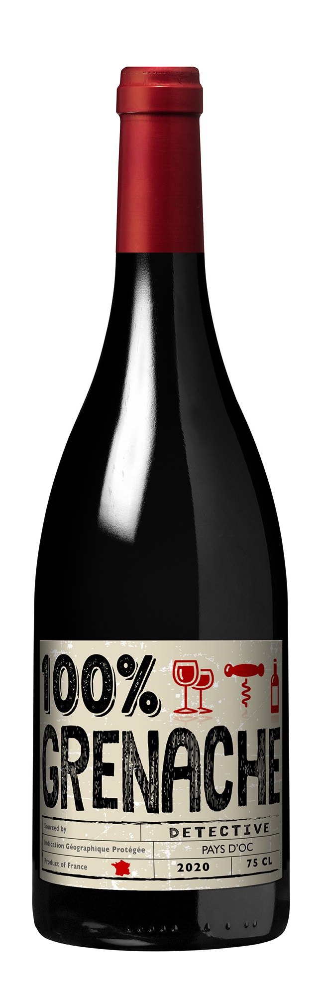 Château Grand Moulin - Detective 100%Grenache 2020          