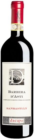 Az. Agr. Dacapo - Barbera d'Asti "Sanbastián" 2018          